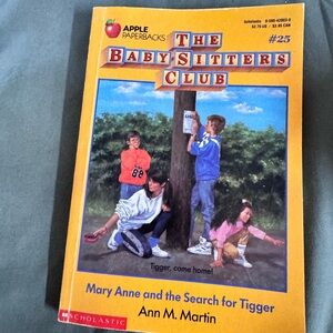 The Baby-Sitters Club #25- Mary Anne and the Search for Tigger (Paperback, 1989)